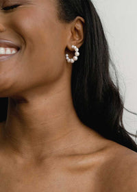 Milo Pearl Hoops