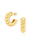 Sutton Chubby Hoops - Gold