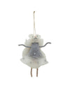 Fancy Ballerina Mouse Ornament