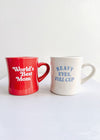 World's Best Mom Diner Mug