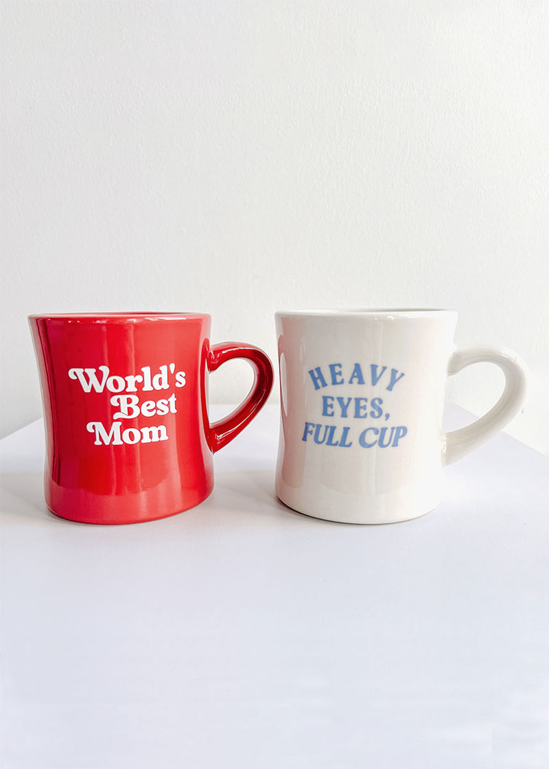 World's Best Mom Diner Mug