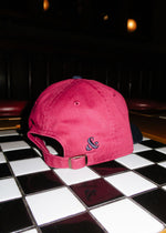 Chicago Script Baseball Cap - Burgundy & Navy