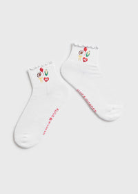 Nebraska Icons Ruffle Sock