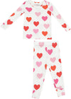 2-Piece L/S Pajama Set - Big Hearts