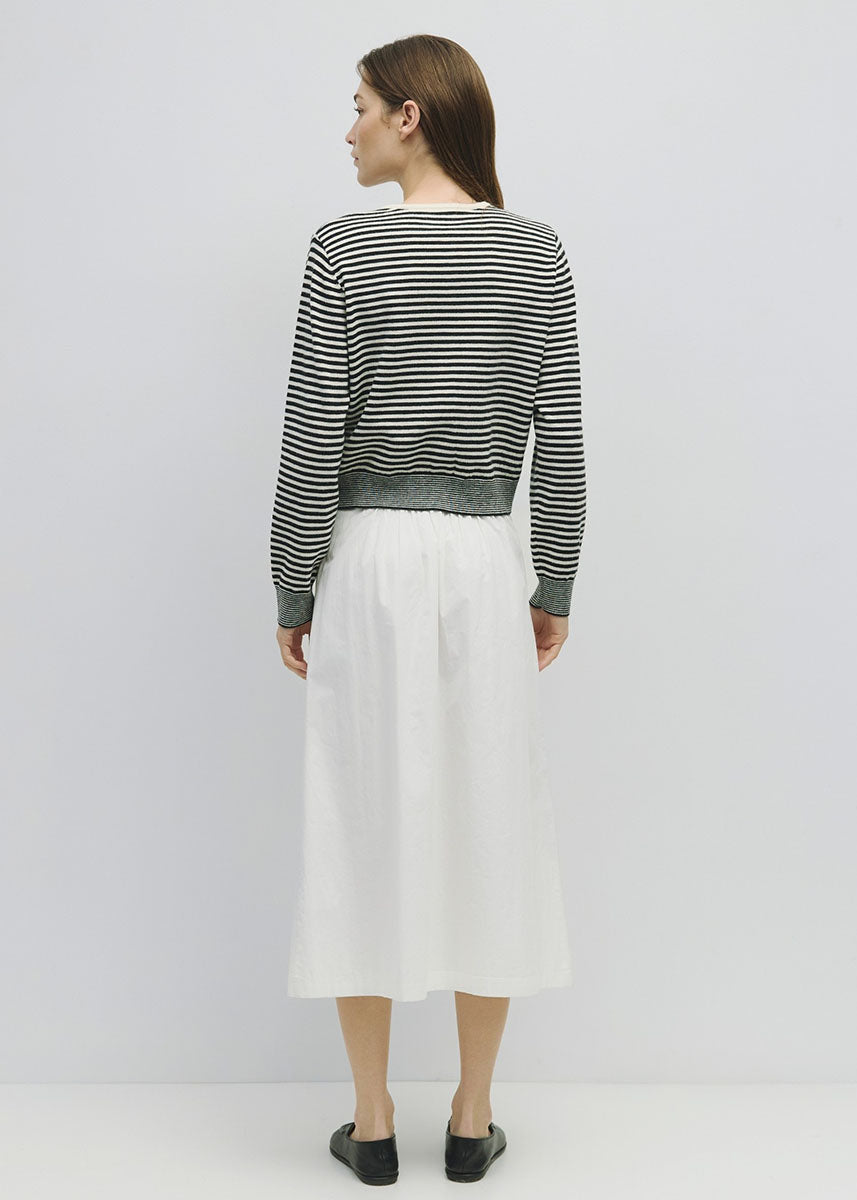 The Montana Cardigan - Black & White