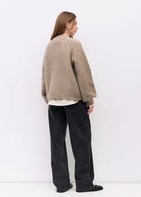 The Juna Cardigan - Khaki