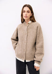 The Juna Cardigan - Khaki