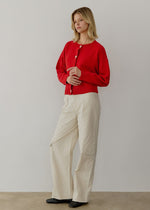 The Lucy Cardigan - Red