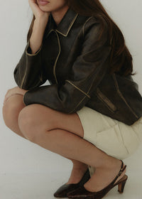 The Murph Jacket - Washed Brown