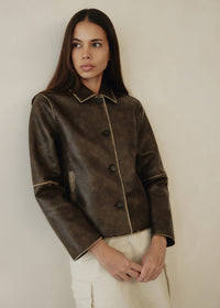 The Murph Jacket - Washed Brown