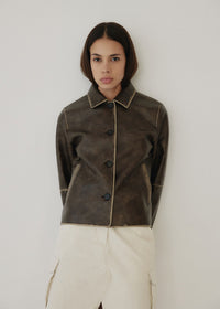 The Murph Jacket - Washed Brown