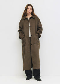 The London Coat - Brown