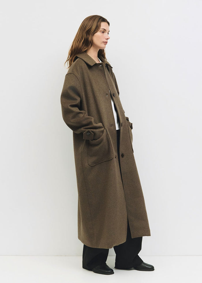 The London Coat - Brown