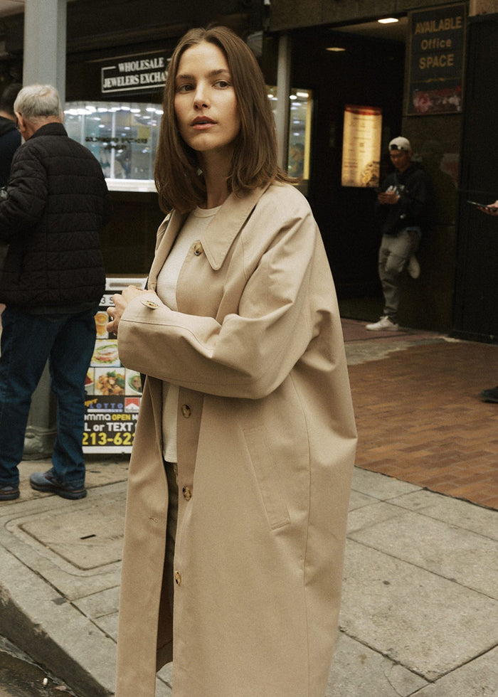 The Serena Coat - Beige