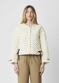 The Liv Jacket - Cream Black