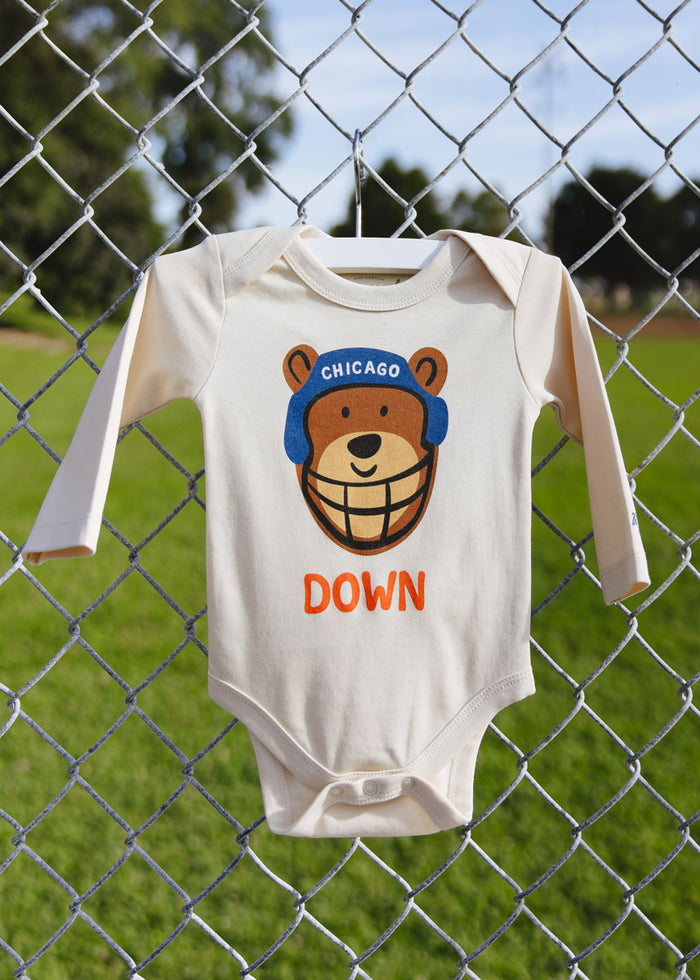 Bear Down Long Sleeve Onesie