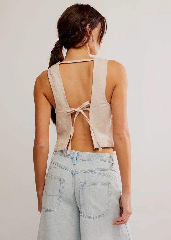 Blake Vest - Sand Dollar