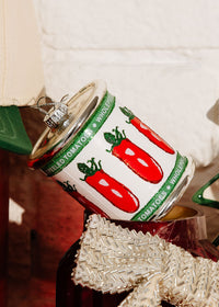 Whole Peeled Tomato Ornament