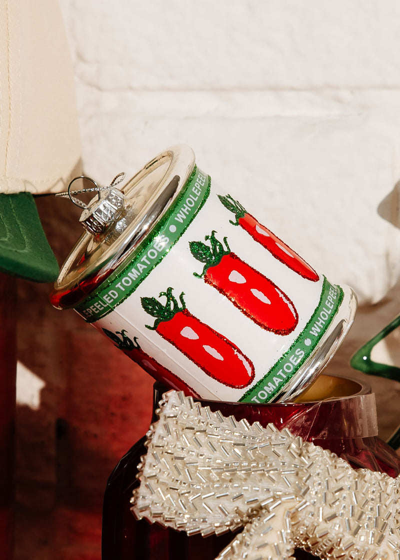 Whole Peeled Tomato Ornament