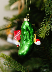 Lucky Pickleball Ornament