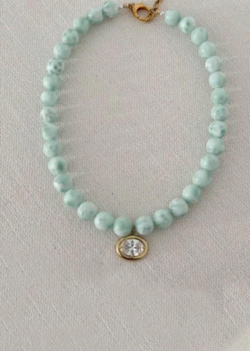 Naples Necklace - Seafoam Green
