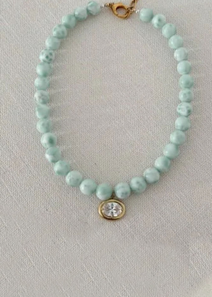 Naples Necklace - Seafoam Green