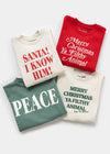 Peace Crewneck - Pine