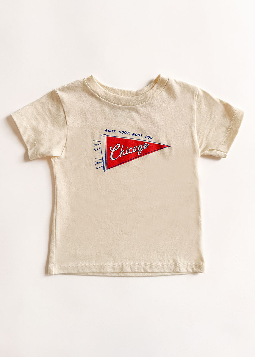 Chicago Pennant Toddler Tee