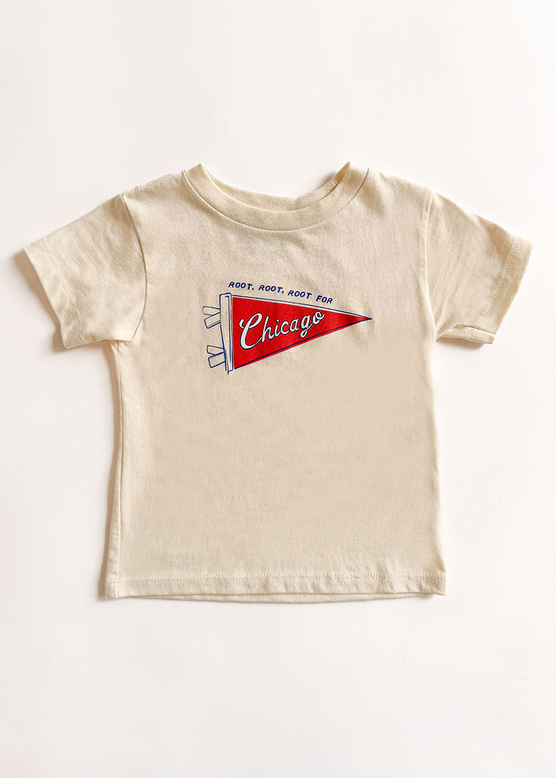 Chicago Pennant Toddler Tee
