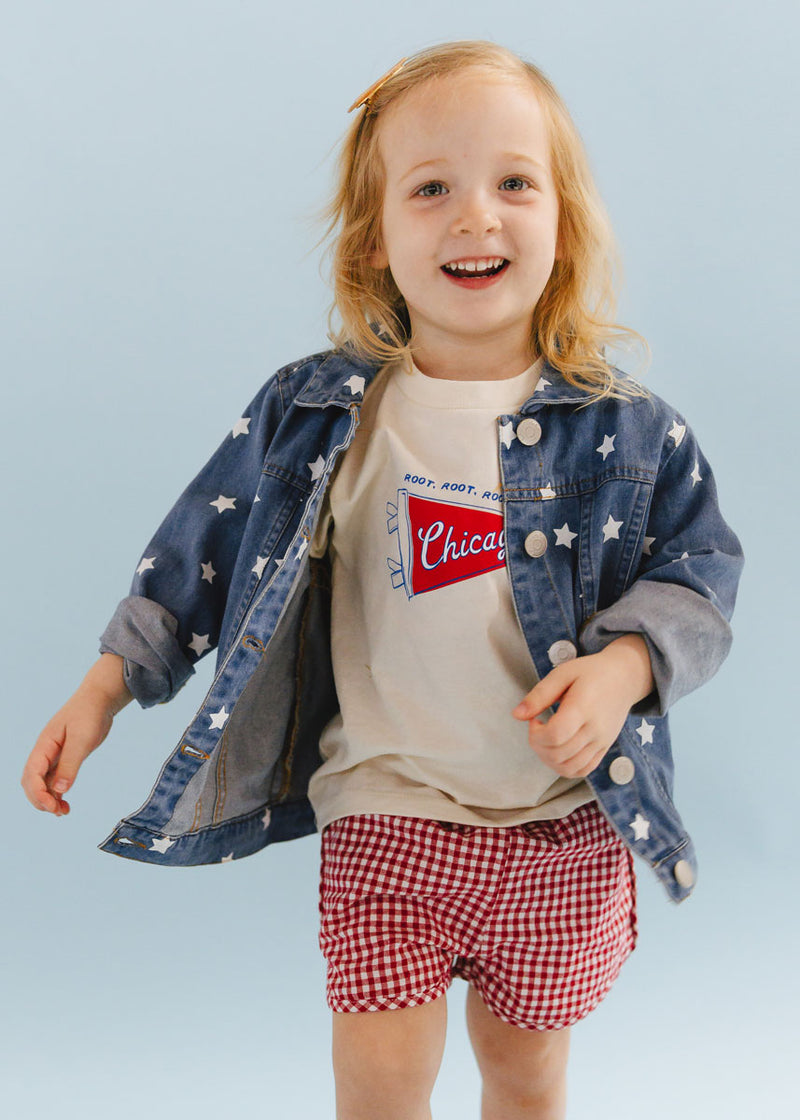 Chicago Pennant Toddler Tee