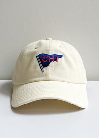 Chi Pennant Icon Hat - Ivory