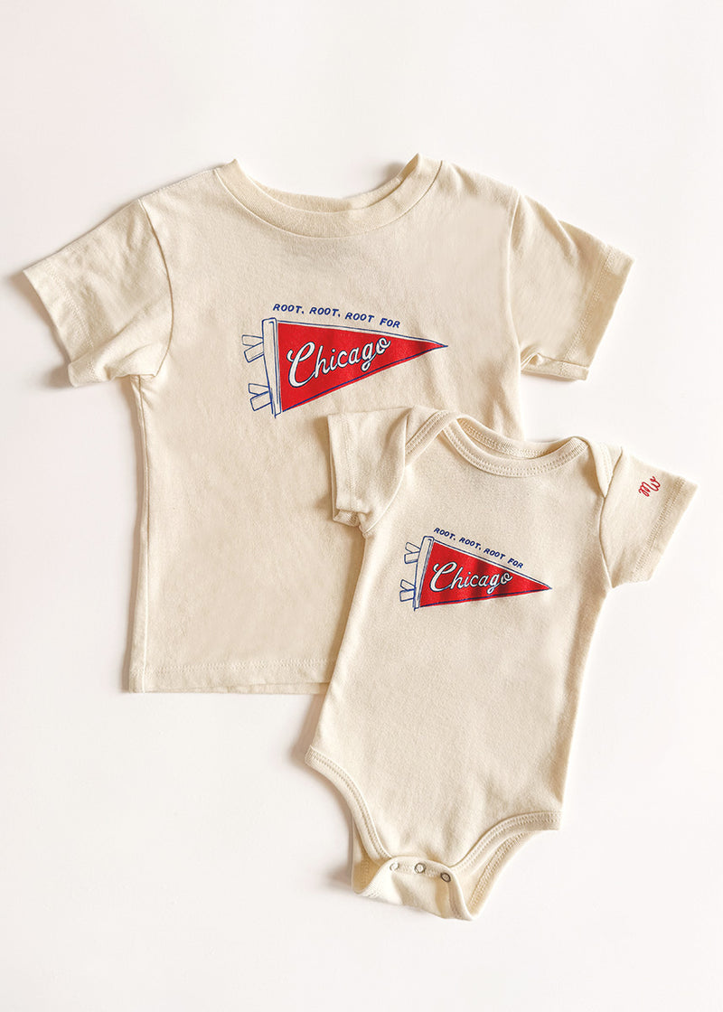 Chicago Pennant Toddler Tee