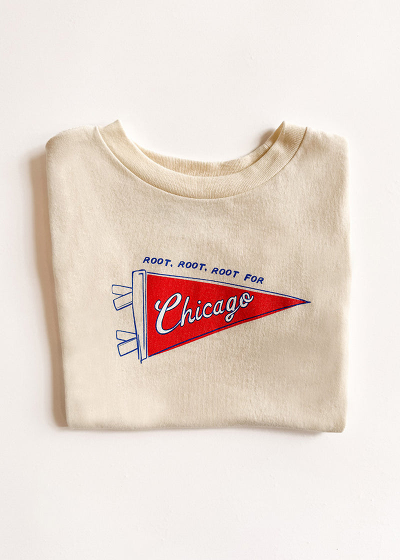Chicago Pennant Toddler Tee