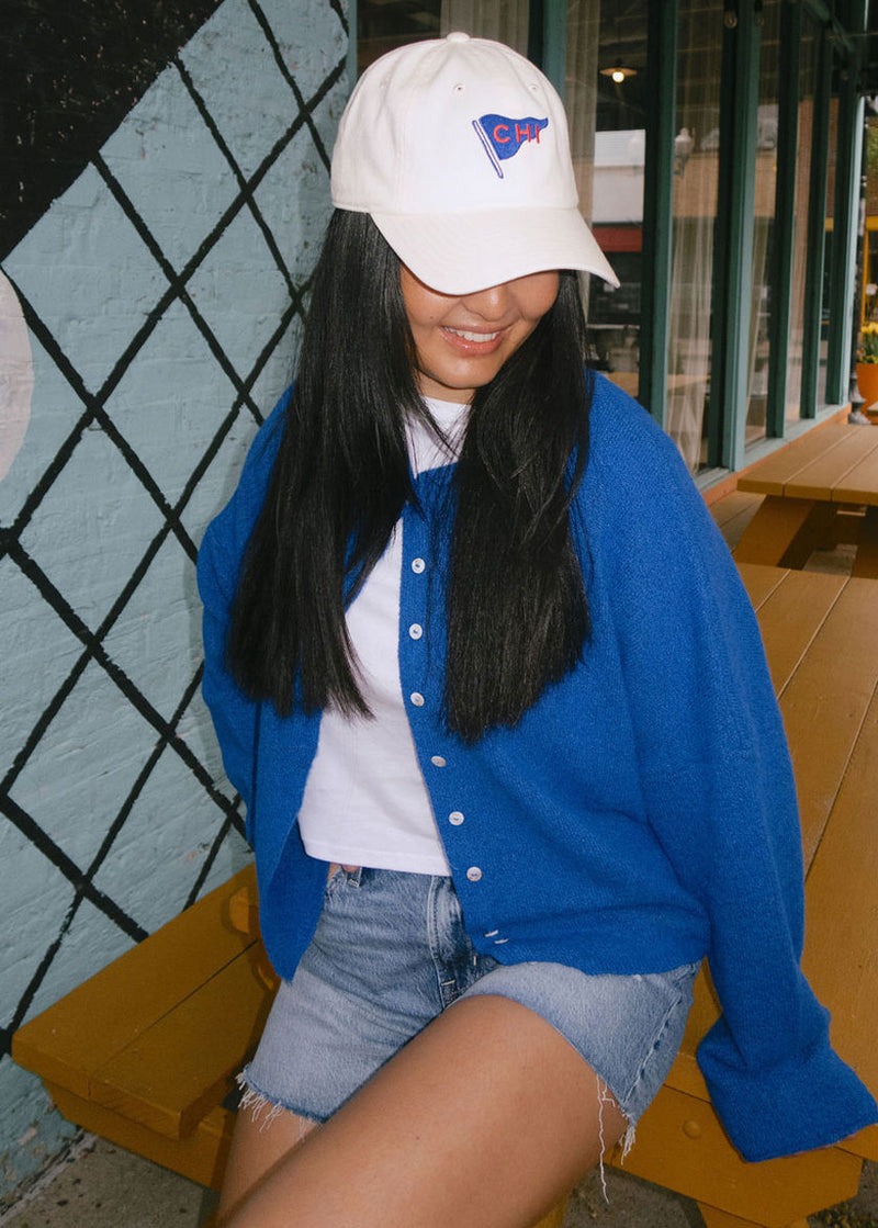 Chi Pennant Icon Hat - Ivory