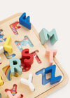 Multi-Language Alphabet Wooden Tray Puzzle