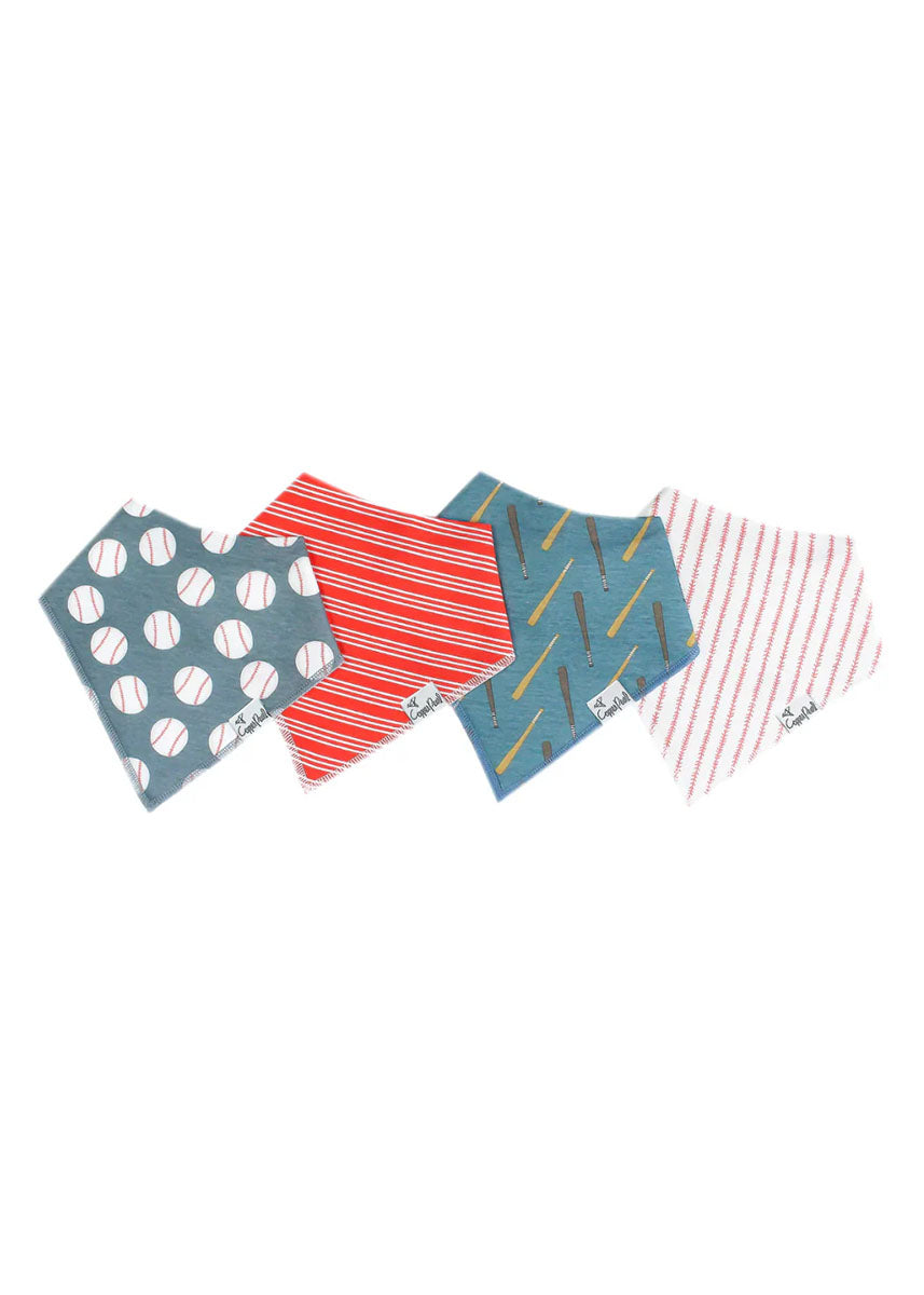 Slugger Bandana Bib Set - 4-Pack