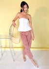 Good Luck Mid Rise Barrel Jeans - Sunsetter