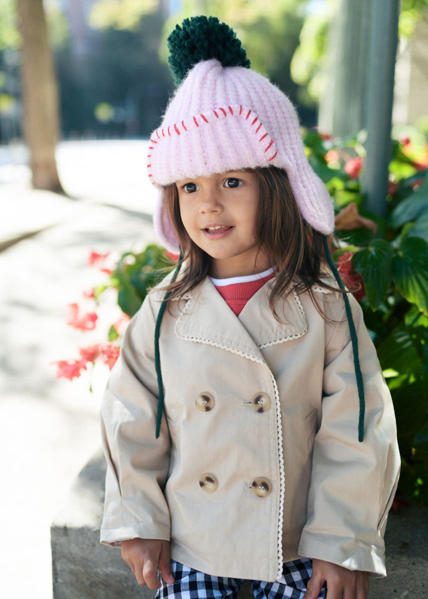 MAD HTR Trapper Hat - Toddler - Pink