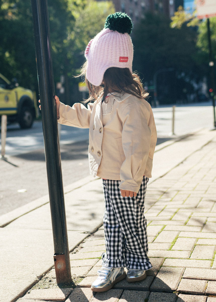 MAD HTR Trapper Hat - Toddler - Pink