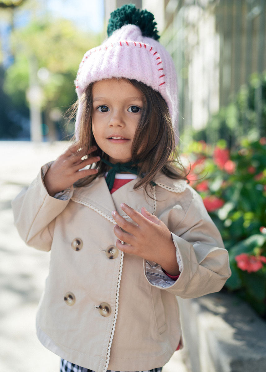 MAD HTR Trapper Hat - Toddler - Pink