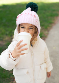 MAD HTR Trapper Hat - Youth - Pink