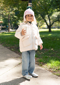 MAD HTR Trapper Hat - Youth - Pink