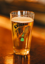 Chicago River Pint Glass