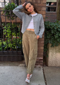 Piper Cardigan - Heather Grey