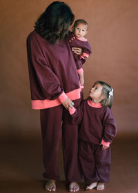 Ryan Jumpsuit - Deep Plum