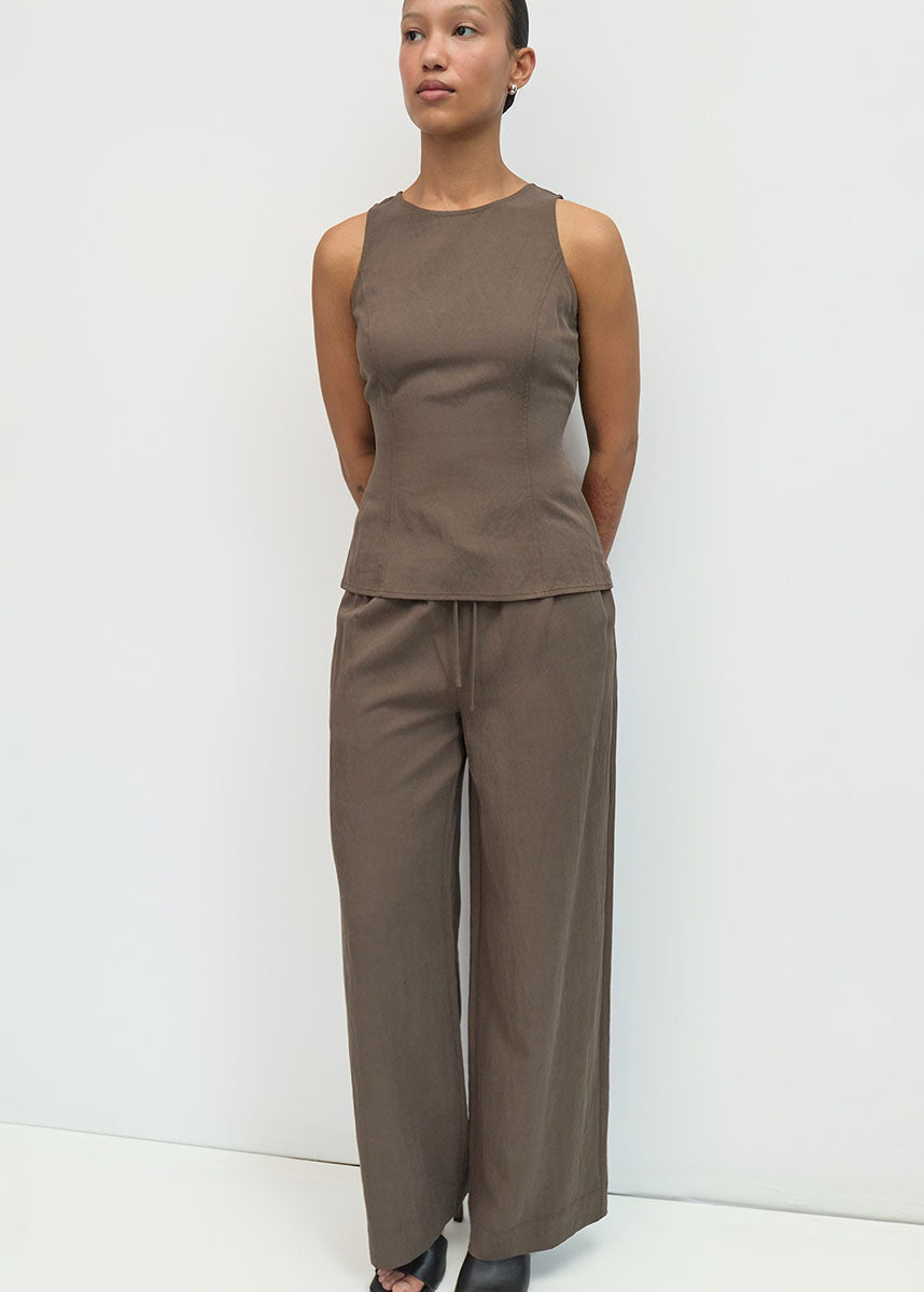 The Jodi Pants - Brown