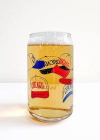 Chicago Puff Hat Can Glass