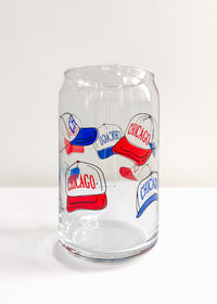 Chicago Puff Hat Can Glass