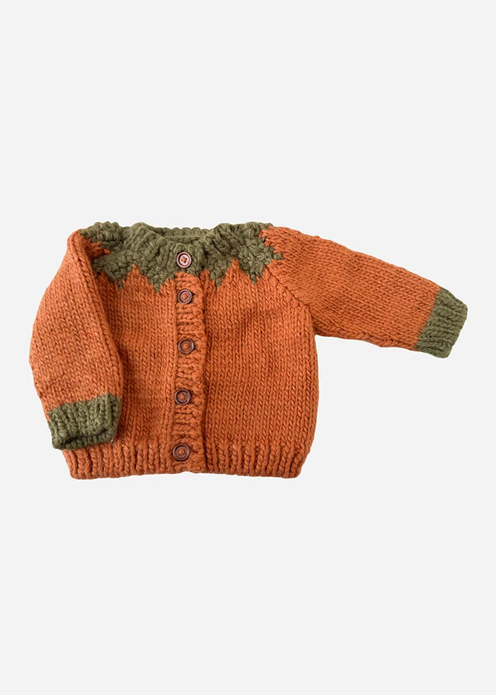 Pumpkin Baby Cardigan