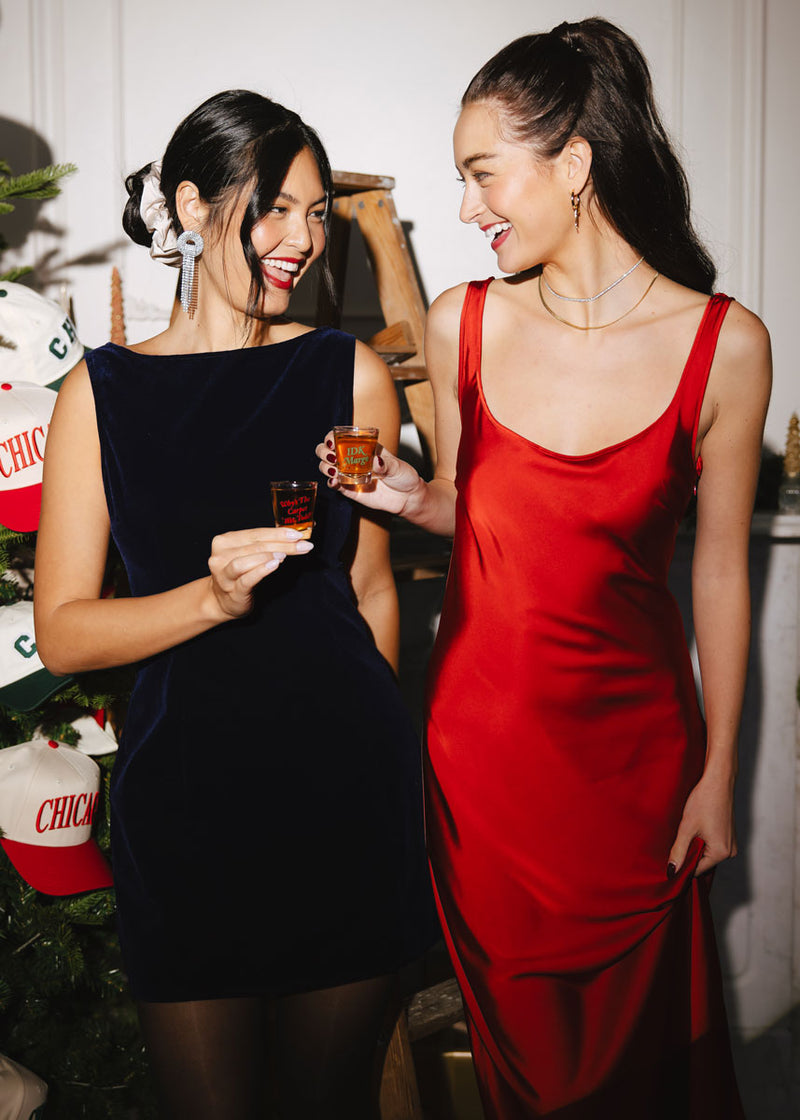 The Saylor Dress - Red